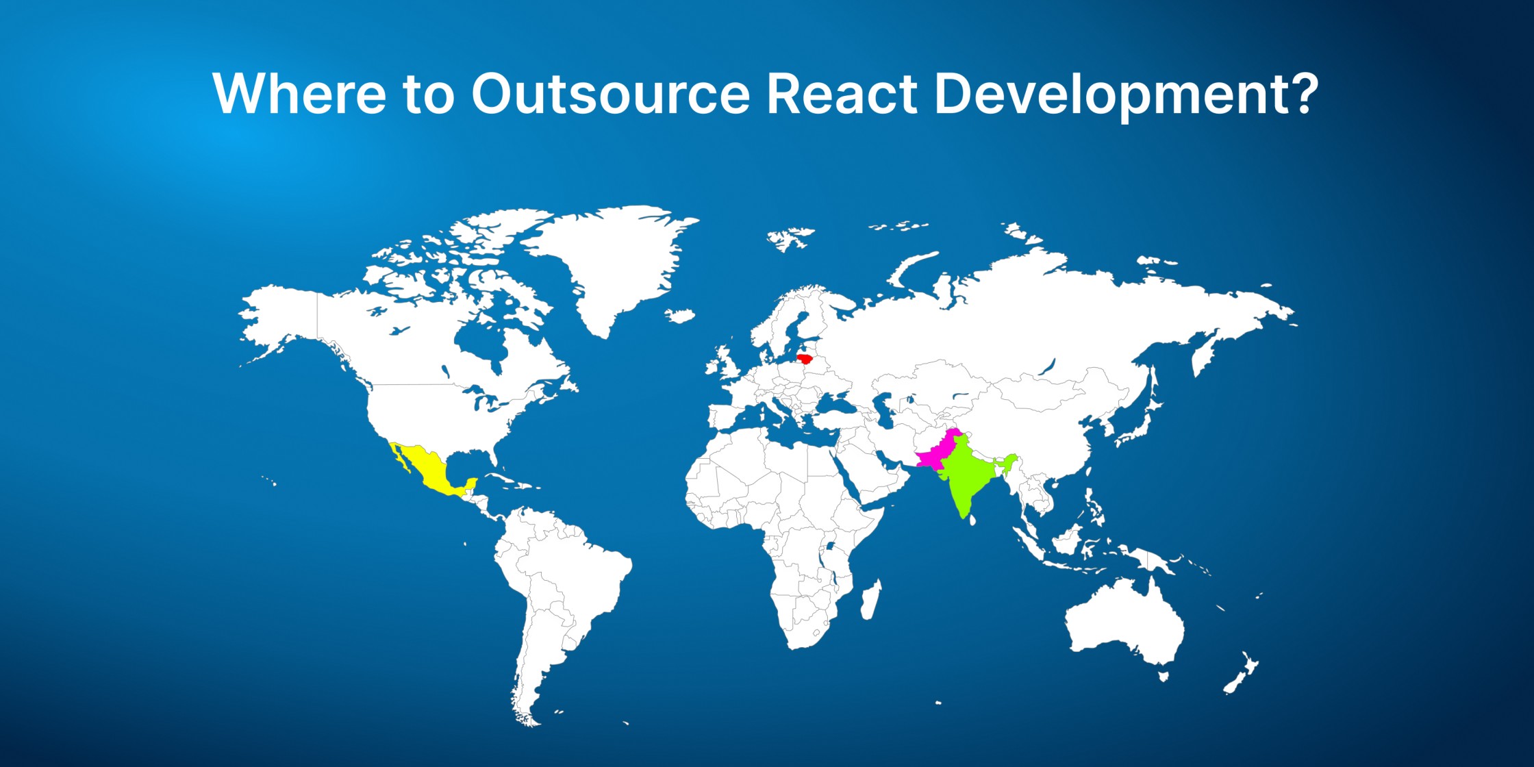 Countries to outsource react development to